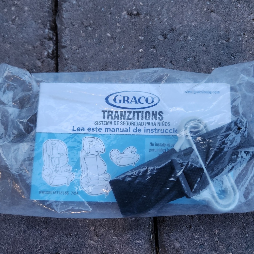 Graco Tranzitions 3-in-1 Harness‎ Booster Car Seat Manual and Strap Kit New
